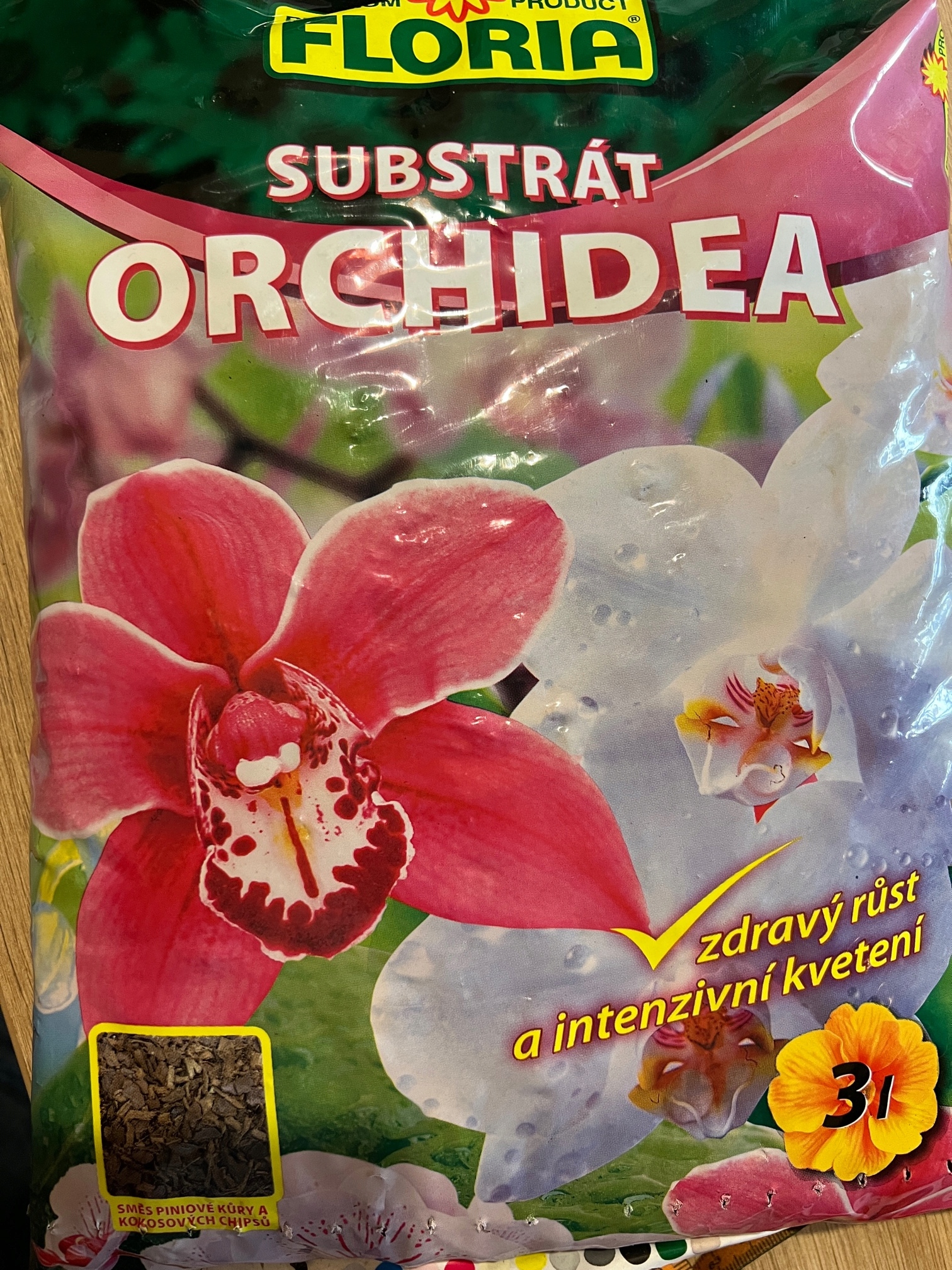 

Podłoże do orchidei Kora piniowa Do Storczyków 3L