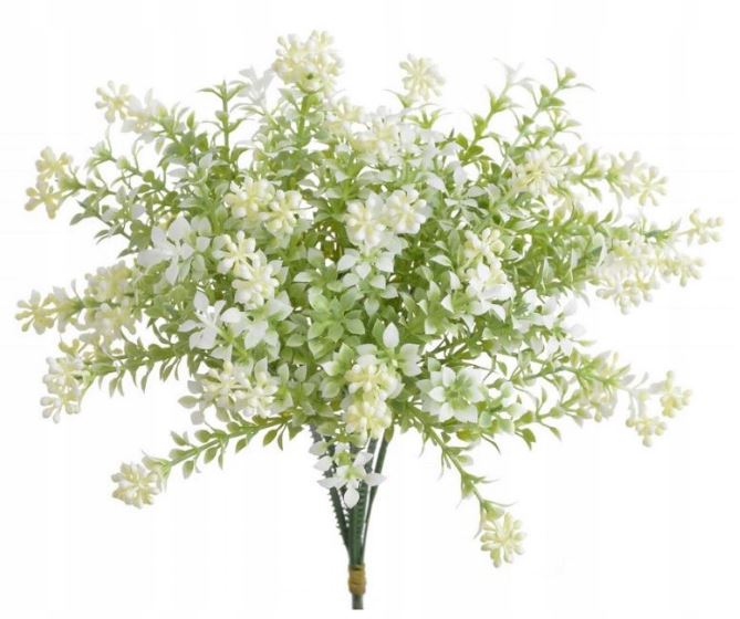 

Drobne Kwiaty wiosenne pik pęczek Biały 6 szt 20cm