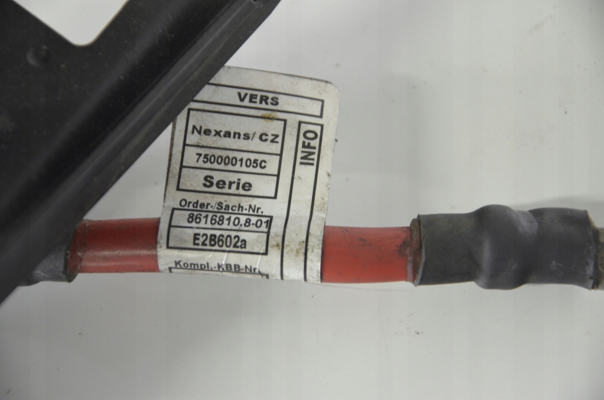 Bmw F31 Rozdzielacz przewód akumulator 8616810 Typ samochodu Samochody osobowe