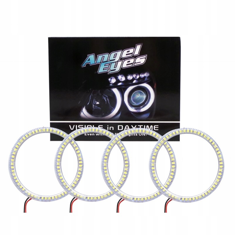 Bmw E46 Cabrio, Coupe 2D (04+) Led kroužky Angel Eye