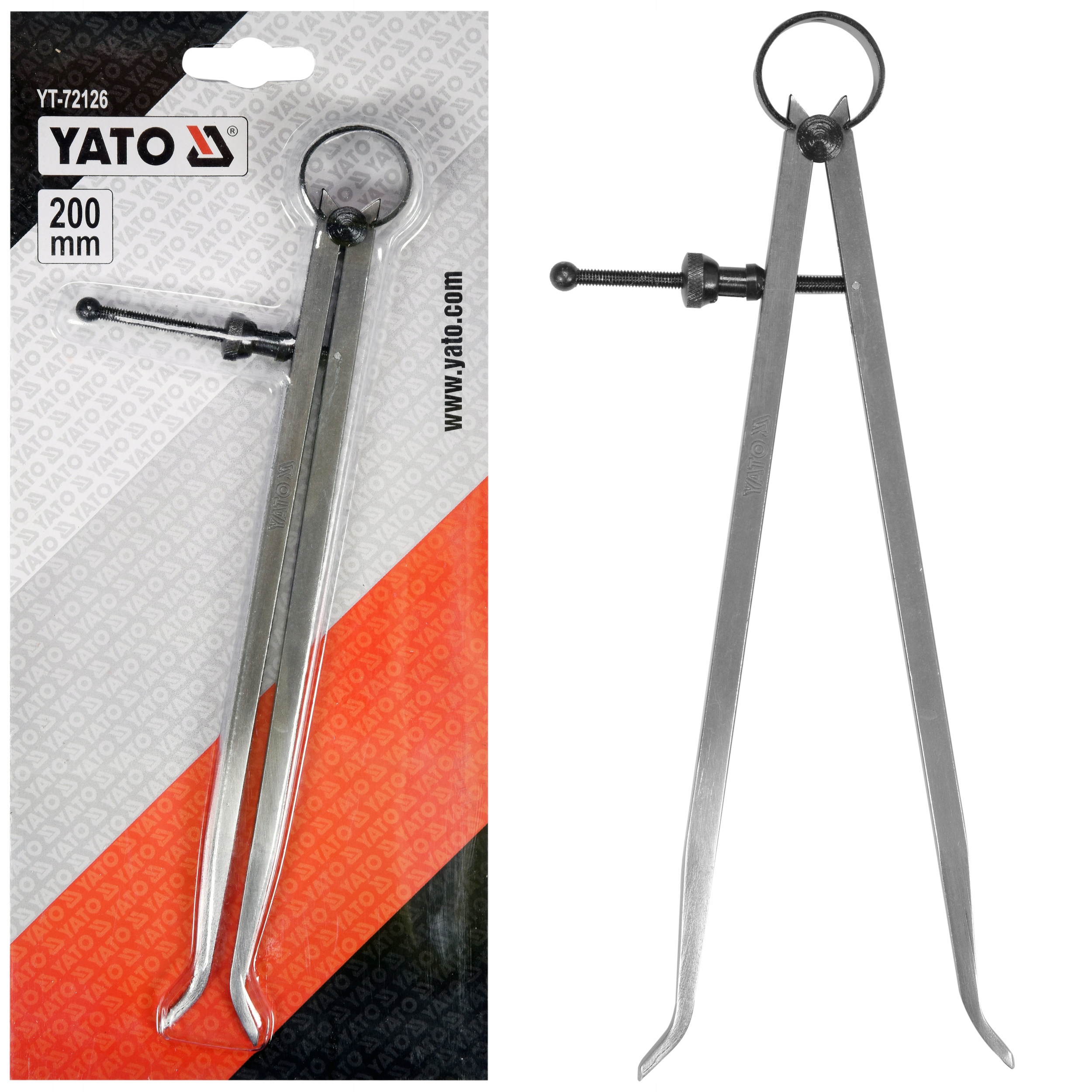 

Macka Pomiarowa Wewnętrzna Sprężynowa 200 MM Yato