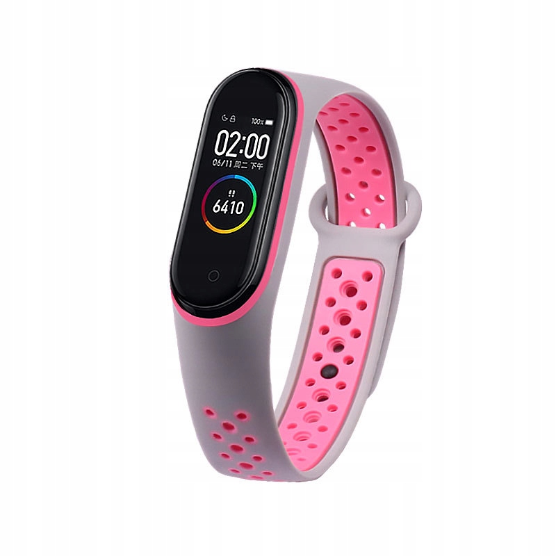 

Perforowana Opaska Pasek Do Xiaomi MI Band 5 6