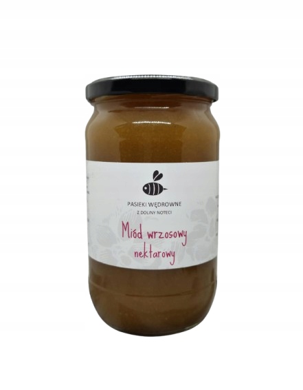 Levně Vřesový med 1 kg Toulavý pás z údolí Noteci