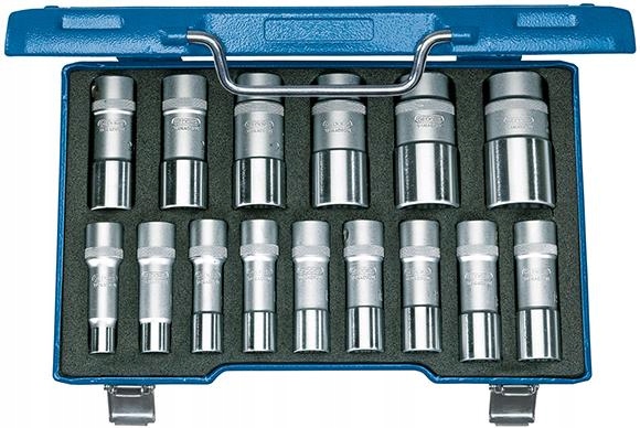 Sada nástrčiek 1/2" 10-32 mm 15-dielna Gedore