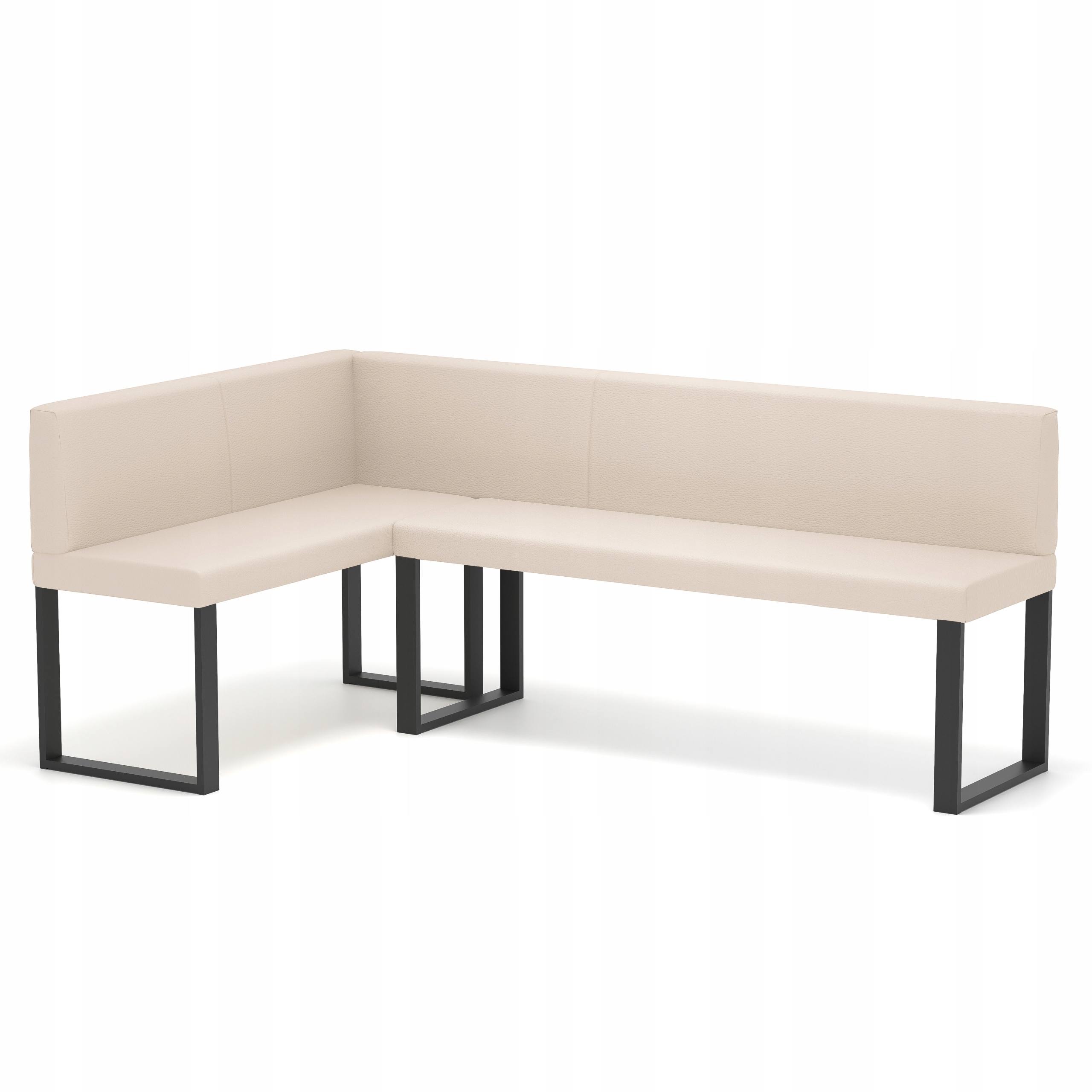 Kuchyňský kout Sana U levý moderní 142x196 cm béžový