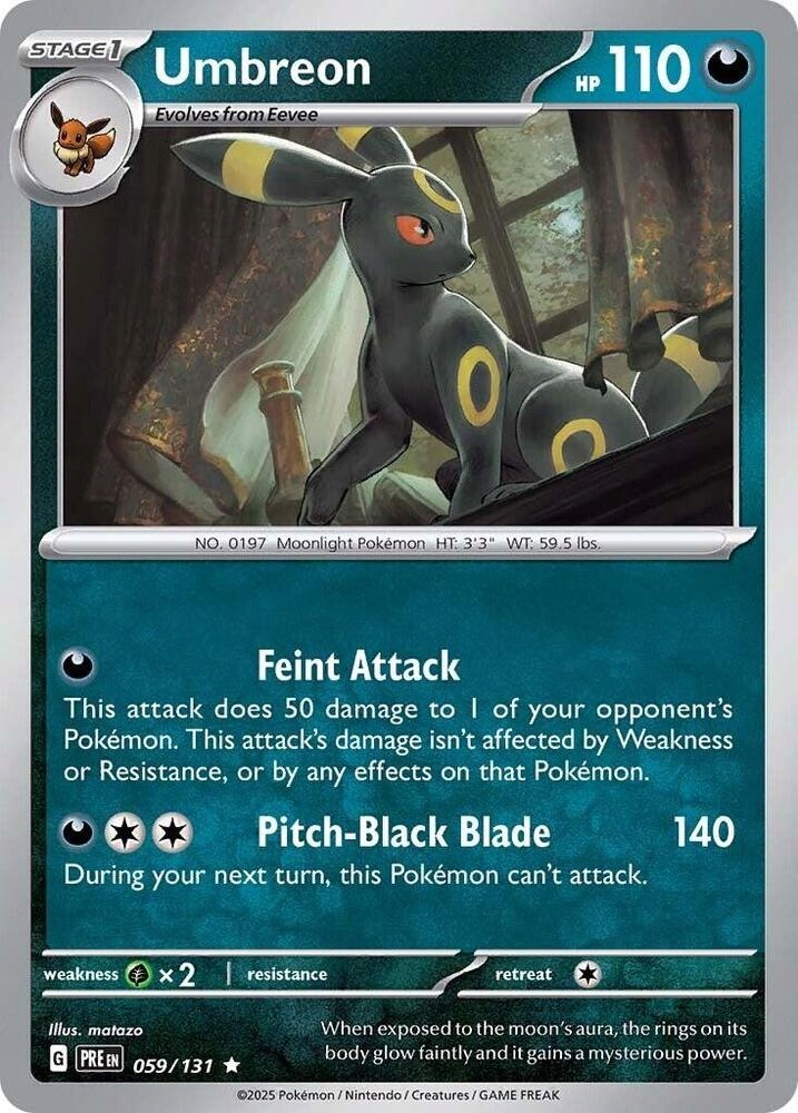 Umbreon 059/131 PRE Prismatic Evolutions | ENG | KARCIARNIA