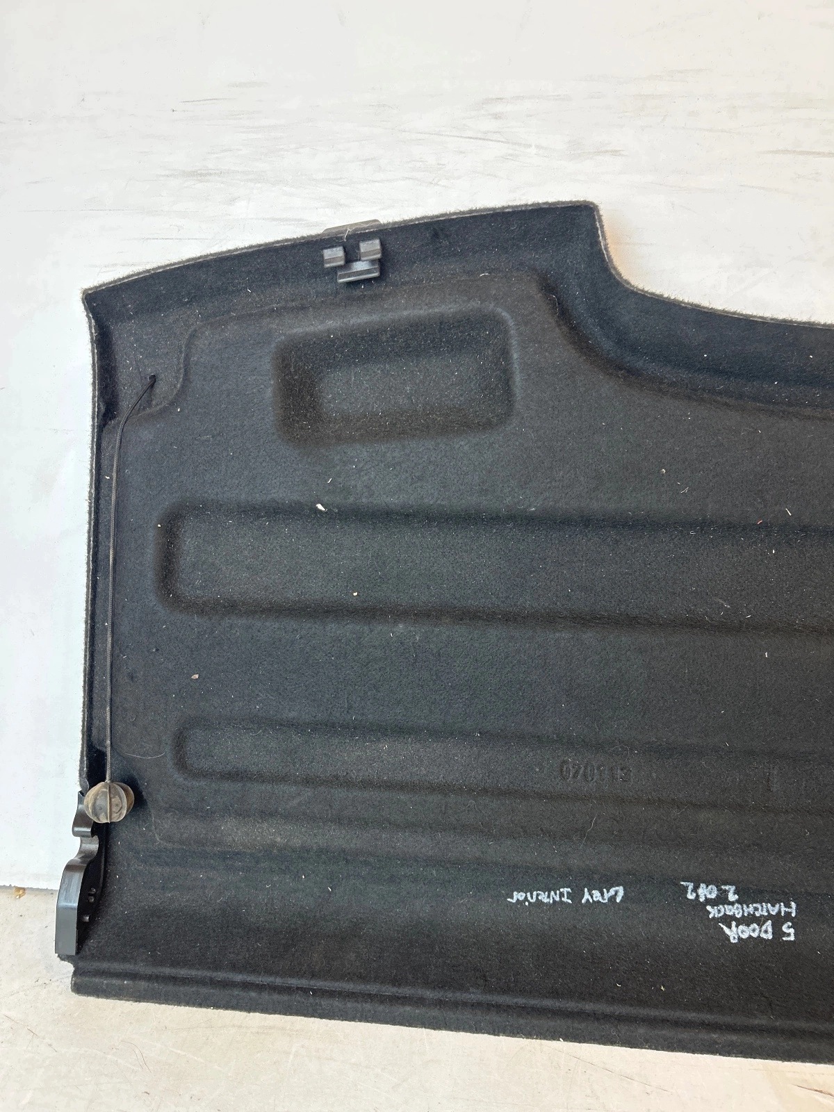 plato boot rear part Skoda Fabia II Lift 5D
