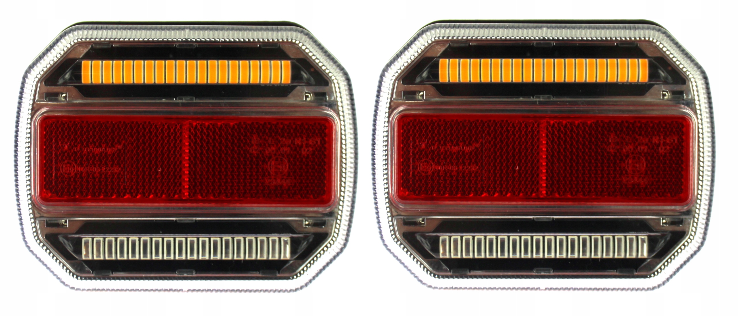 

Lampa Tylna Led Dynamiczny Kierunek Black Para