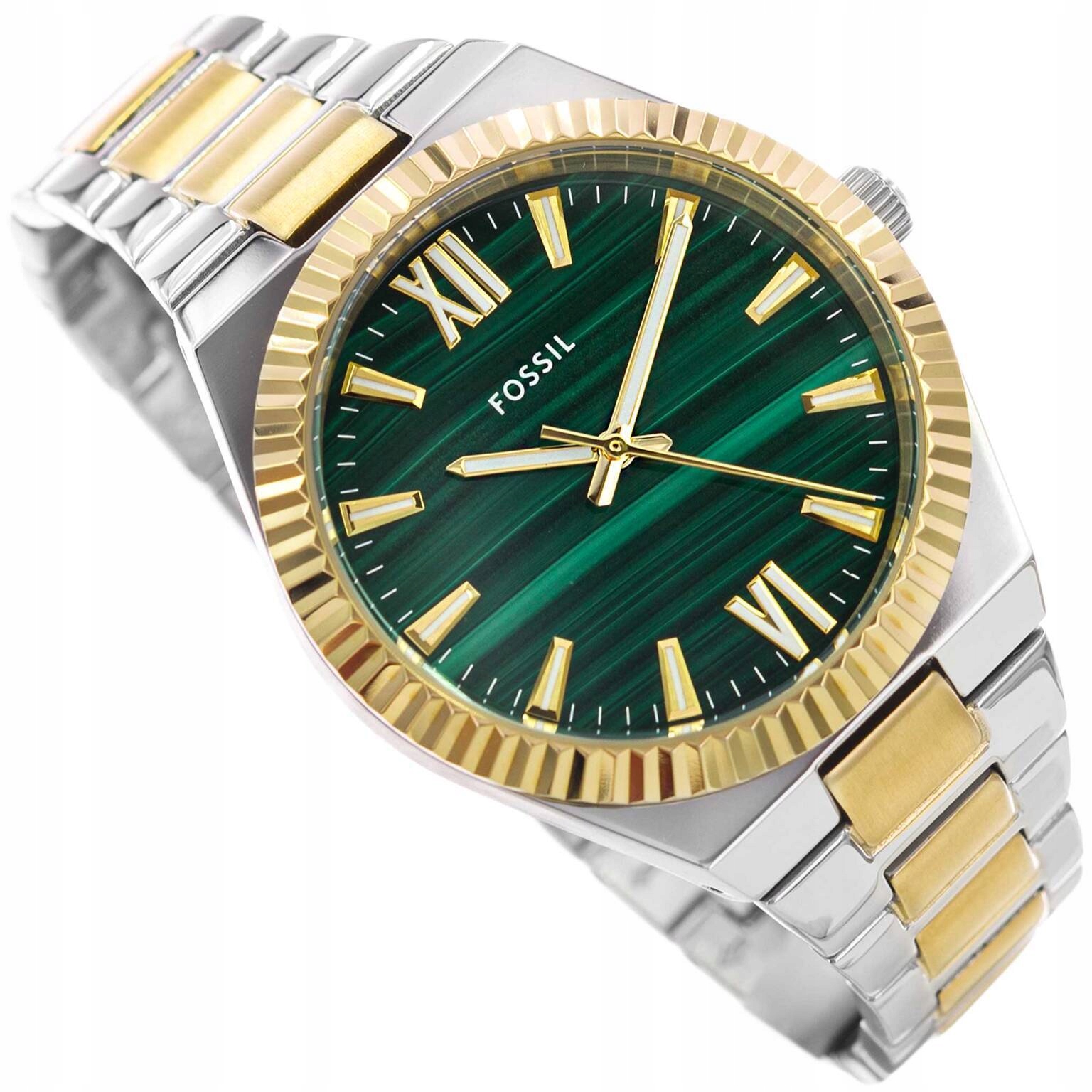 Dámské Hodinky Fossil ES5334 Scarlette Stříbrno-zlatý Náramek 50 M