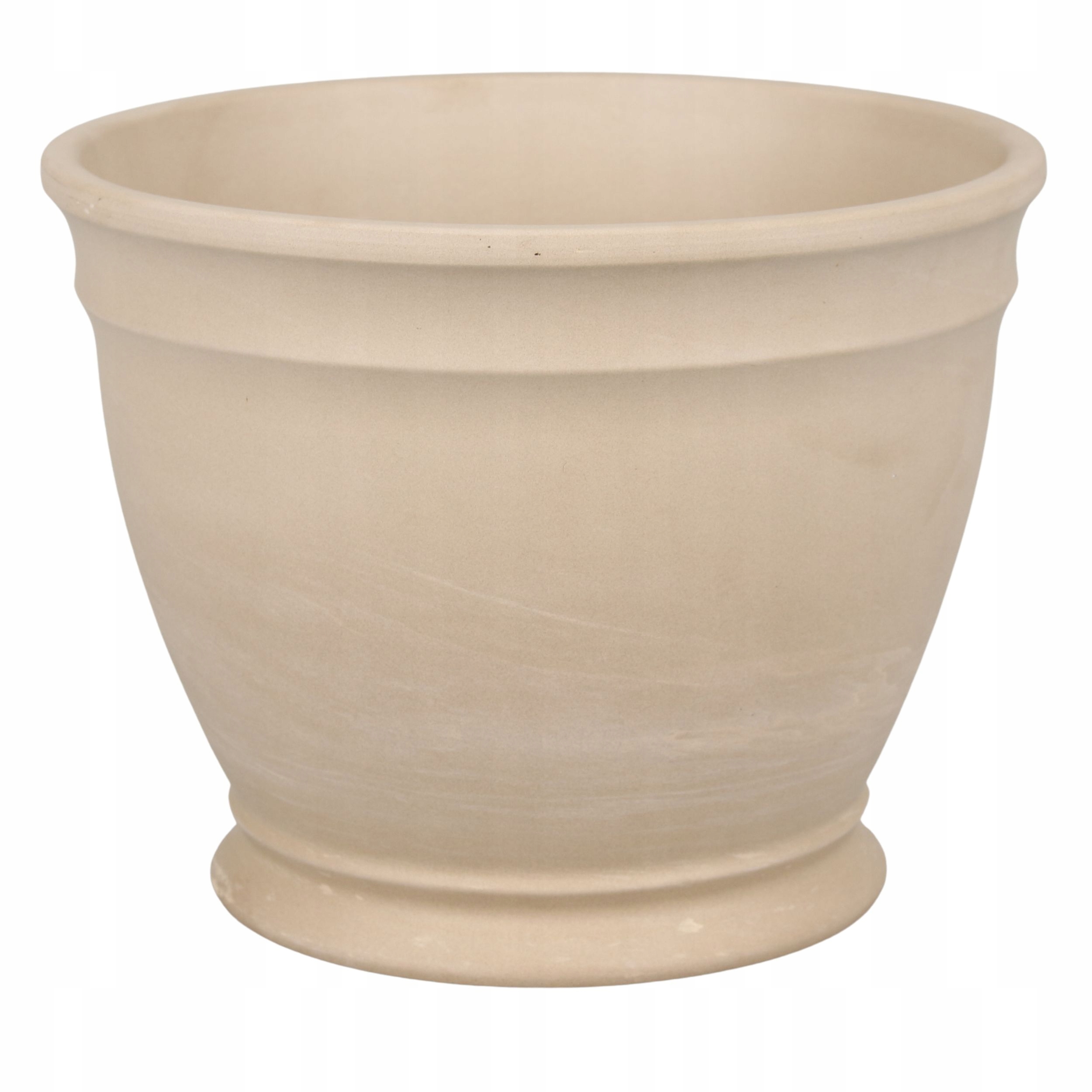 Donica gallicus terakota granitowa H21 x Ø30 cm