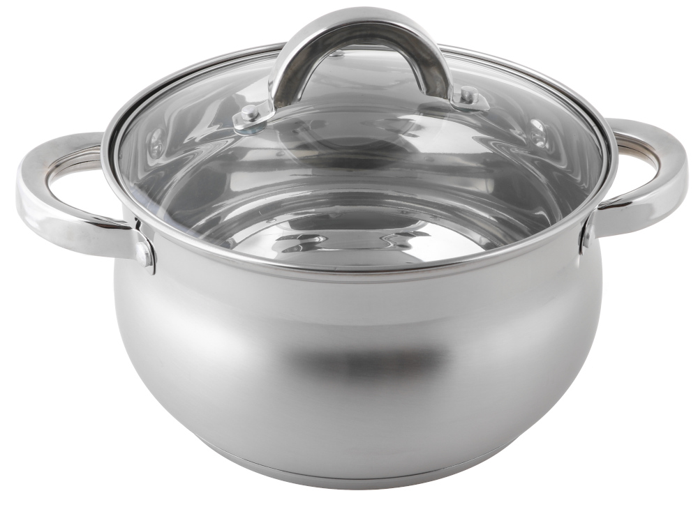 

Garnek Stalowy z Pokrywką 2,9L 18cm Indukcja 3724