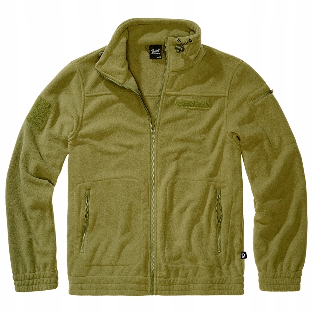 Polar Mikina fleecová rozepínací Brandit Fleecejacket Combat Olive 3XL