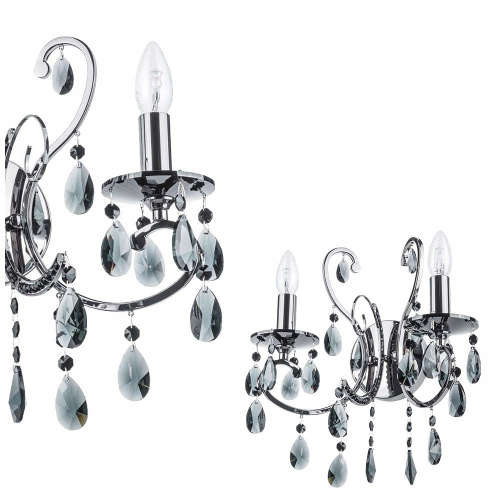 Nástenné svietidlo Barocco Black MB72709-2BCH Italux
