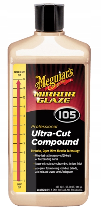 Meguiar's Ultra Cut Compound 945ml 105-половина пасты