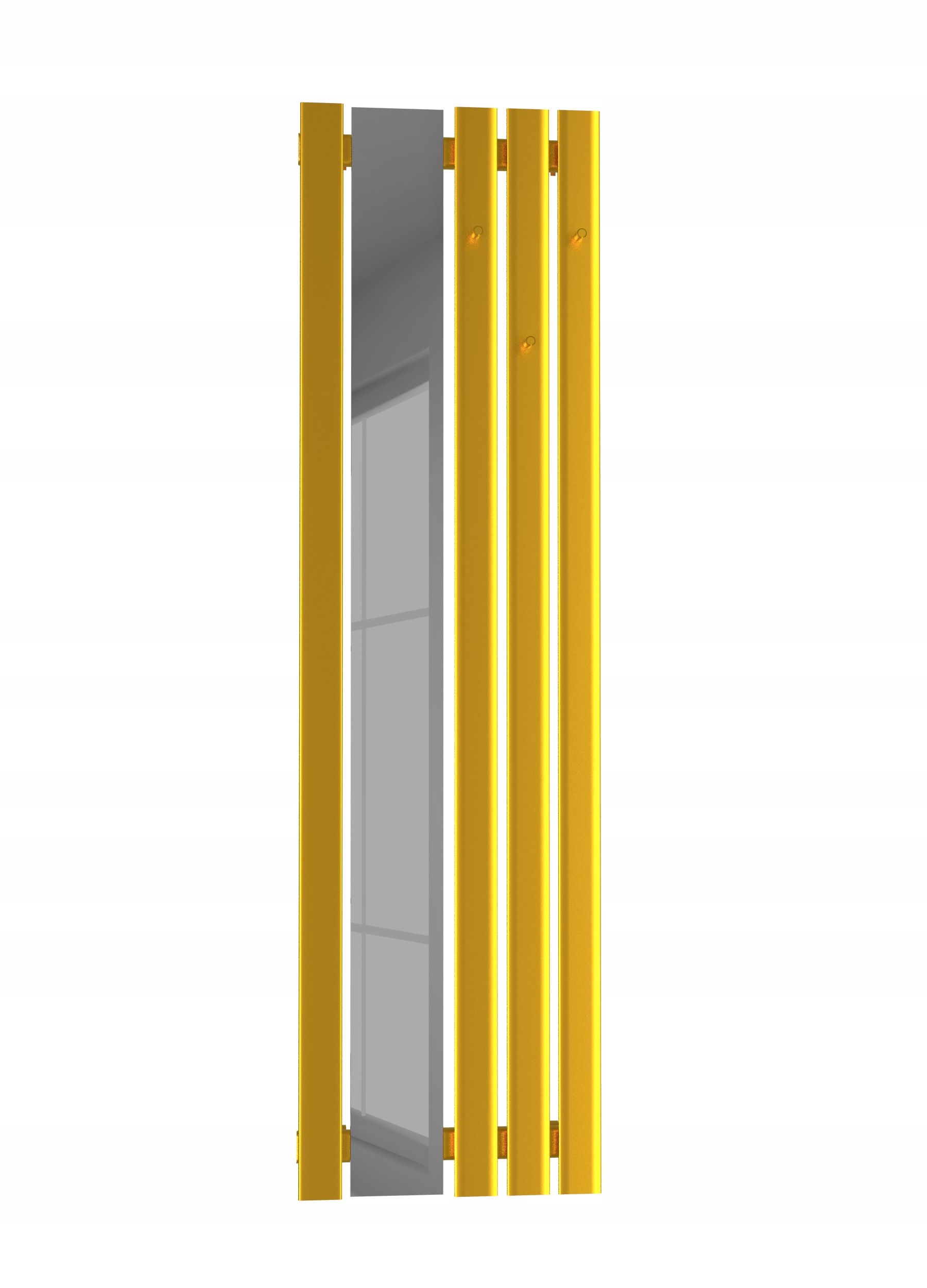 Dekoratívny panelový radiátor Bello Mirror Hook 160/52 Zlatý