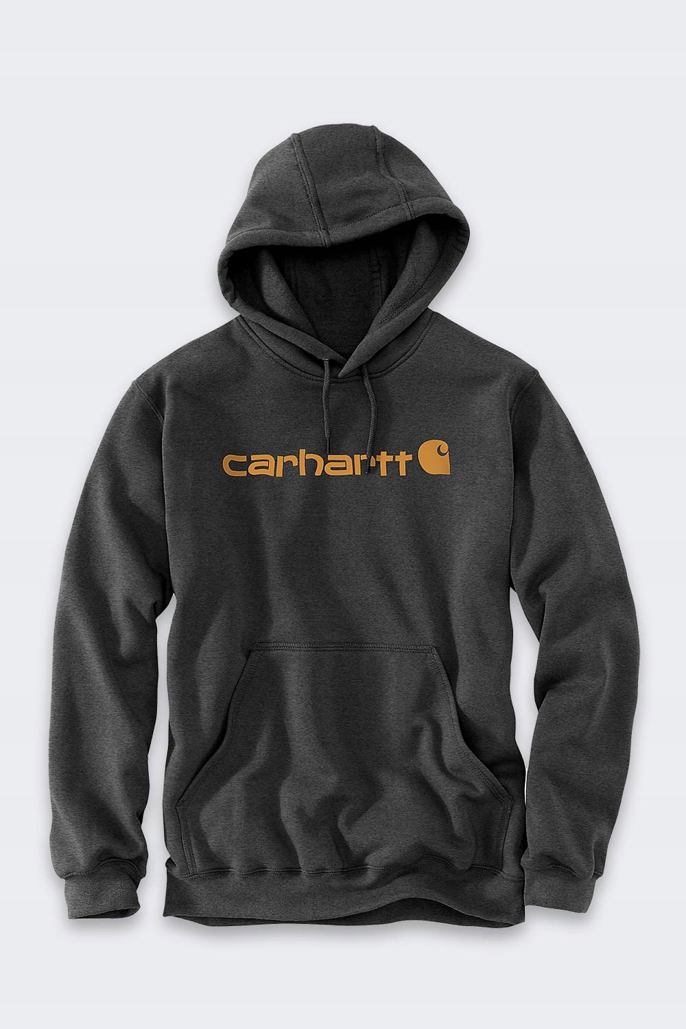 Mikina Carhartt Marquette Logo Carbon Heather Gold