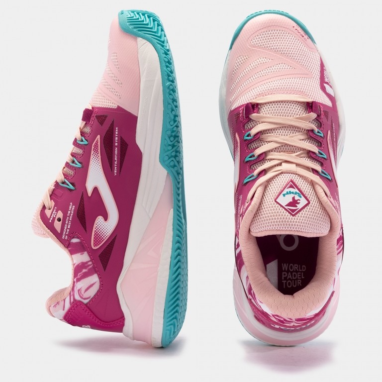 Buty do Padla do Tenisa Ziemnego Damskie Joma T.Spin Lady Różowe Rozmiar 39 Rozmiar 39