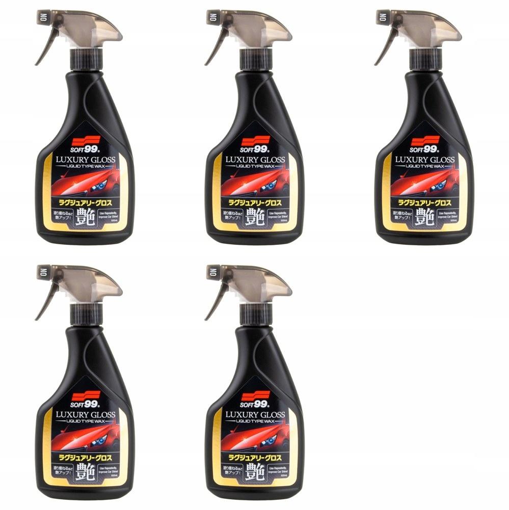 Soft99 Luxury Gloss Quick Detailer 500 ml vosk v sada 5 ks