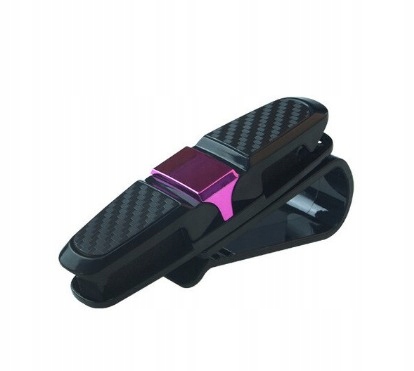 KLIPS UCHWYT DO OKULARÓW KARTY DO AUTA SAMOCHODU Rodzaj na okulary