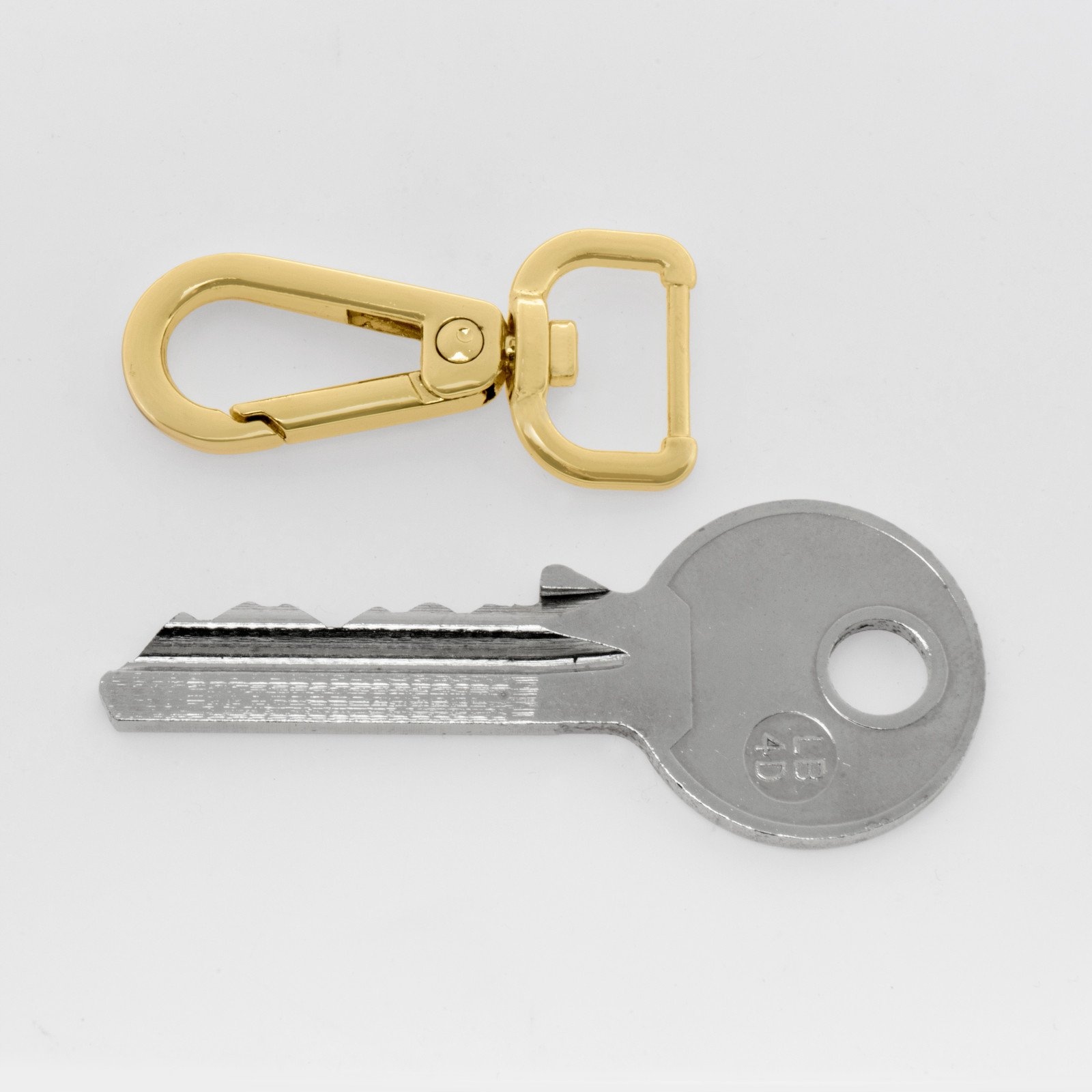 KARABINEK zapięcie do pasków taśm ZŁOTY RYBKA Płeć uniseks