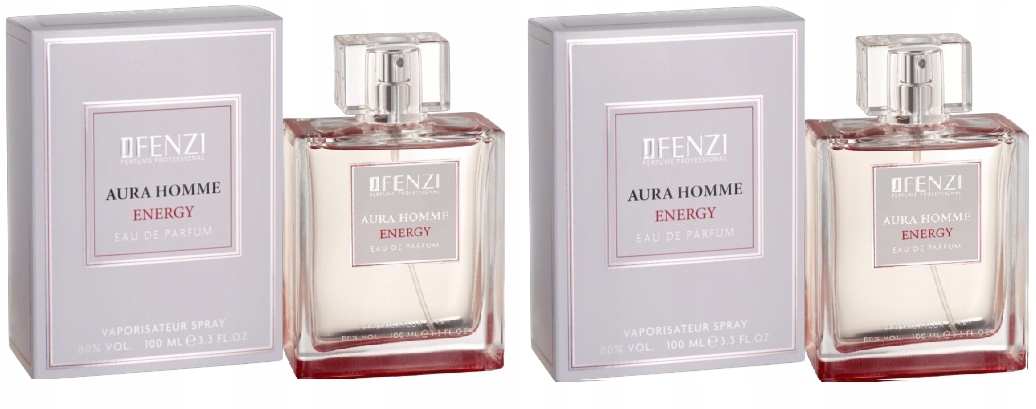 JFenzi Aura Homme Energy 2x100 ml parfémovaná voda