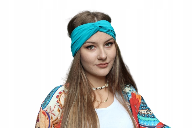 

Opaska Gabrysia Be-turkus pin-up turban Eva Design