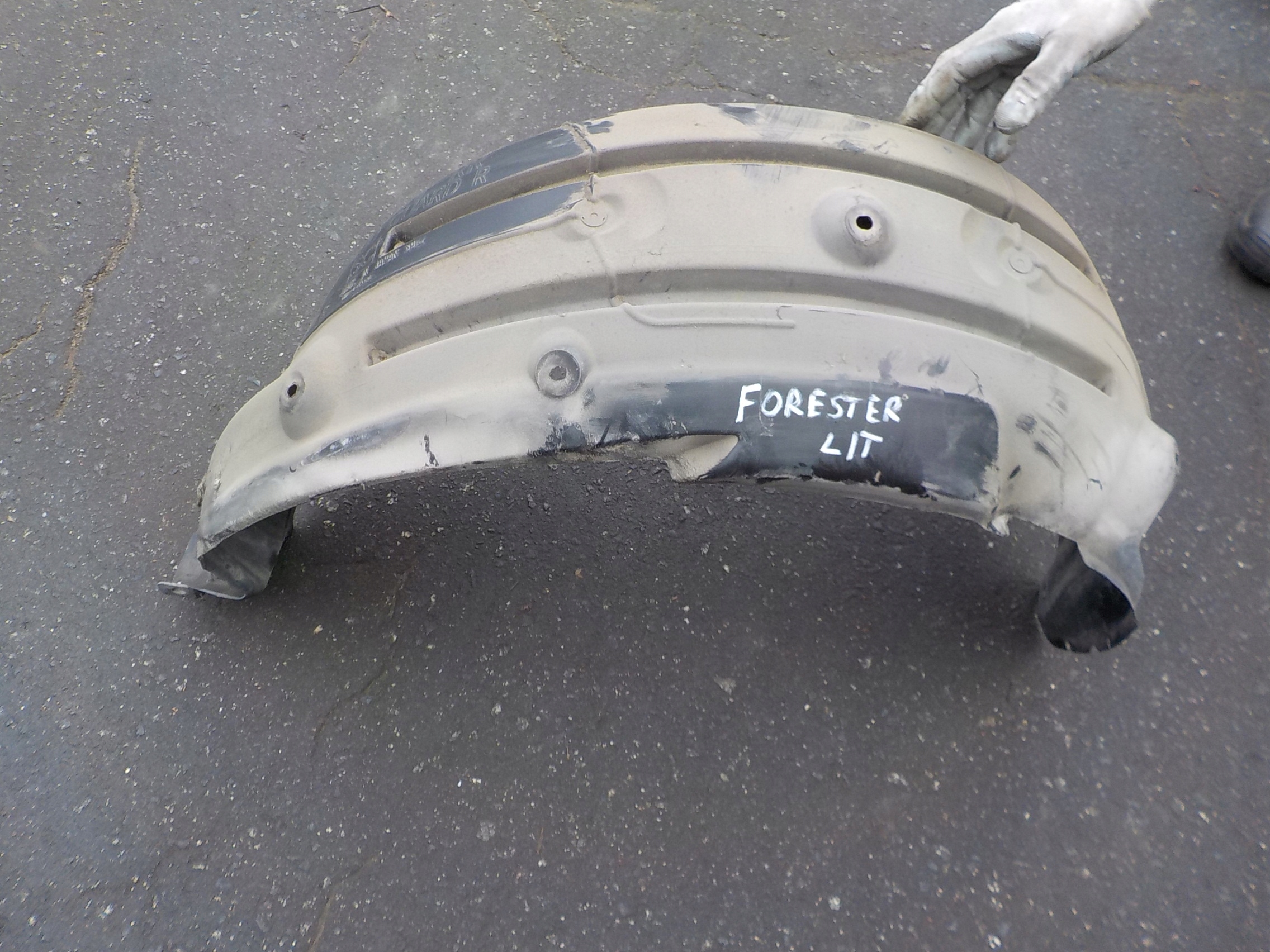 mudguard left rear part subaru forester III SH 2011r 59122SC010