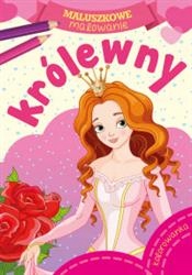 

Królewny. Maluszkowe malowanie. Kolorowanka