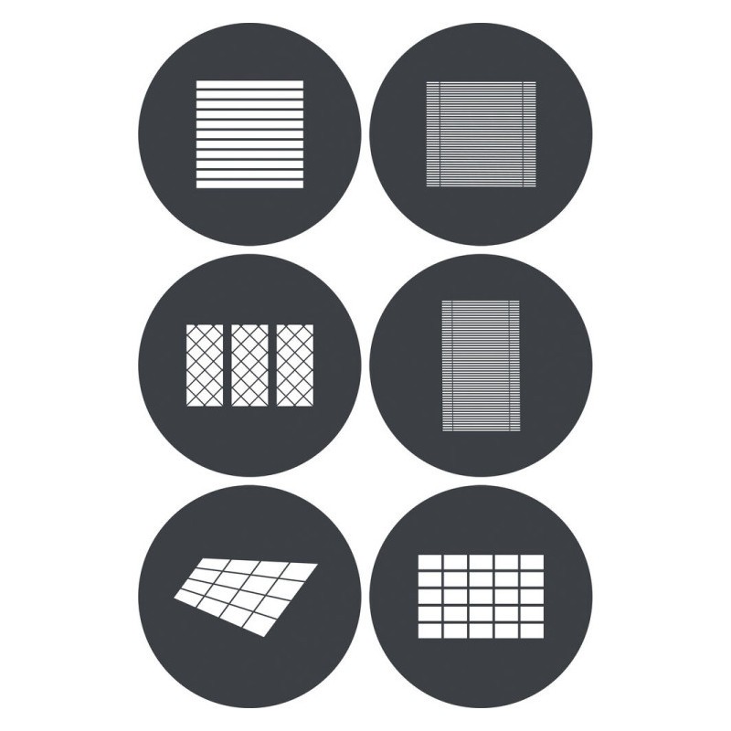 Godox GP-GS4 (Gobo Set 6 kusů) pro systém G-Mount