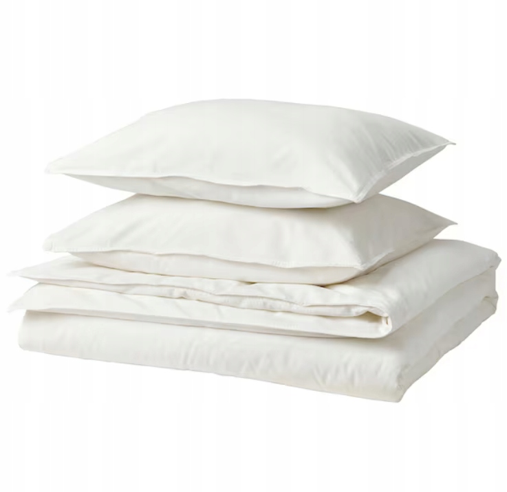 Ikea povlak na přikrývku a povlak Angslilja bílý 200x200/50x60 cm