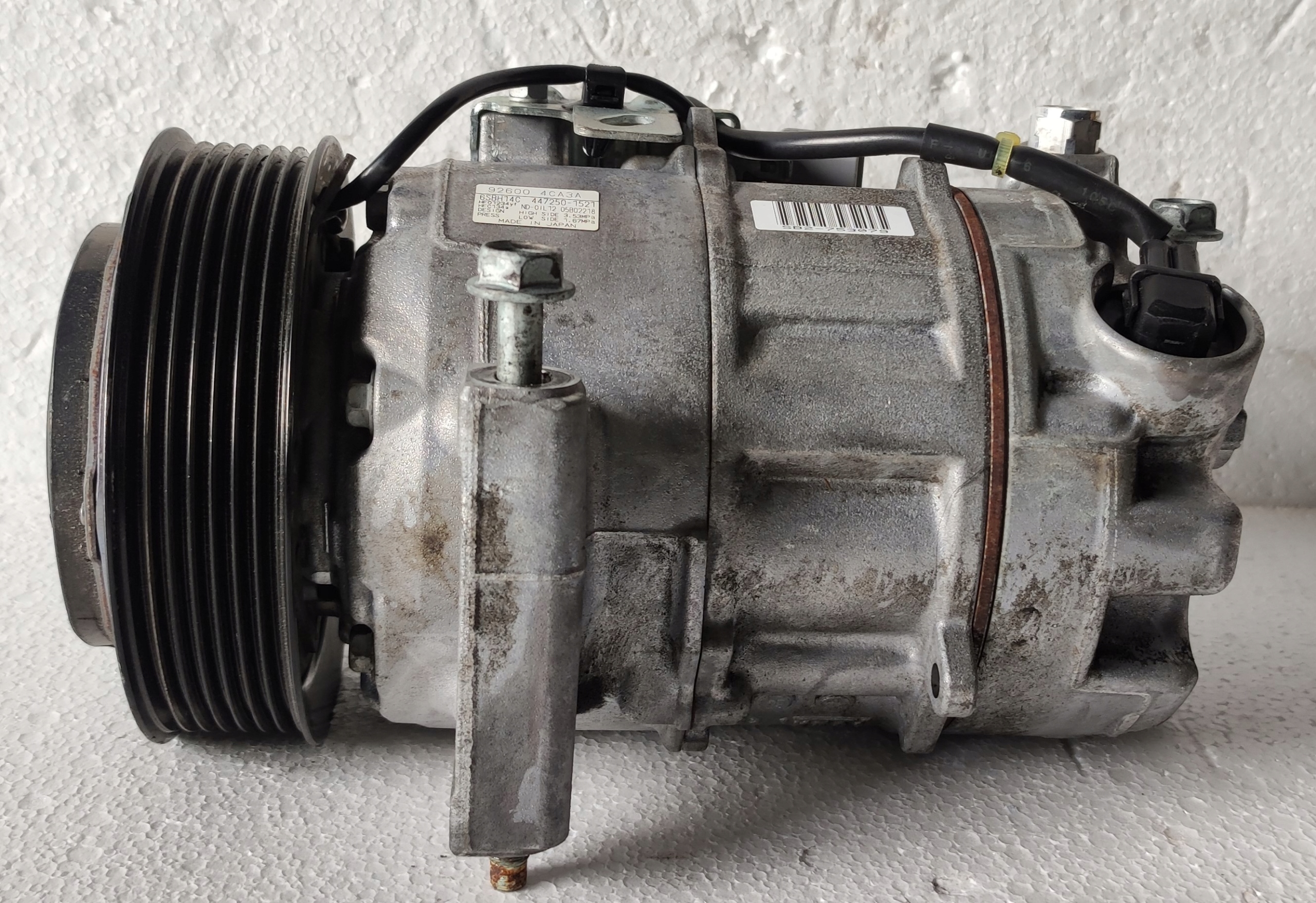 KOMPRESOR 2.0 DCI X-TRAIL KOLEOS 447250-1521 Producent części OEM