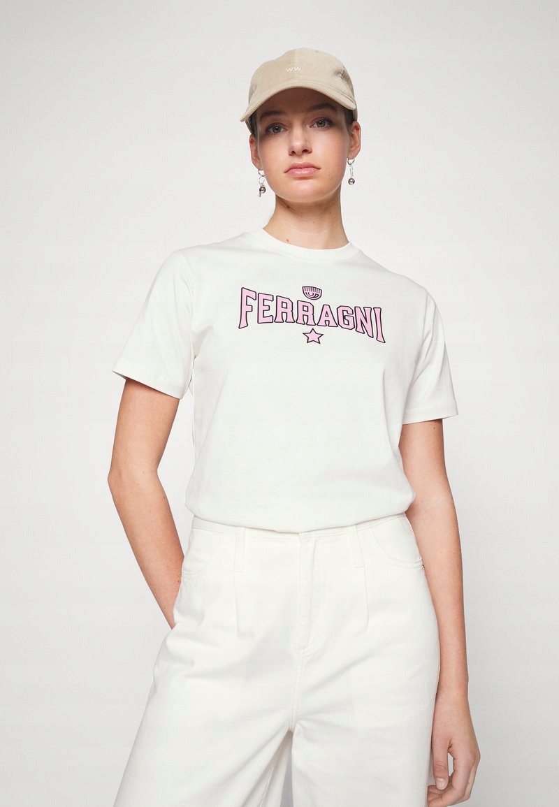 Klasické tričko s logem Chiara Ferragni L