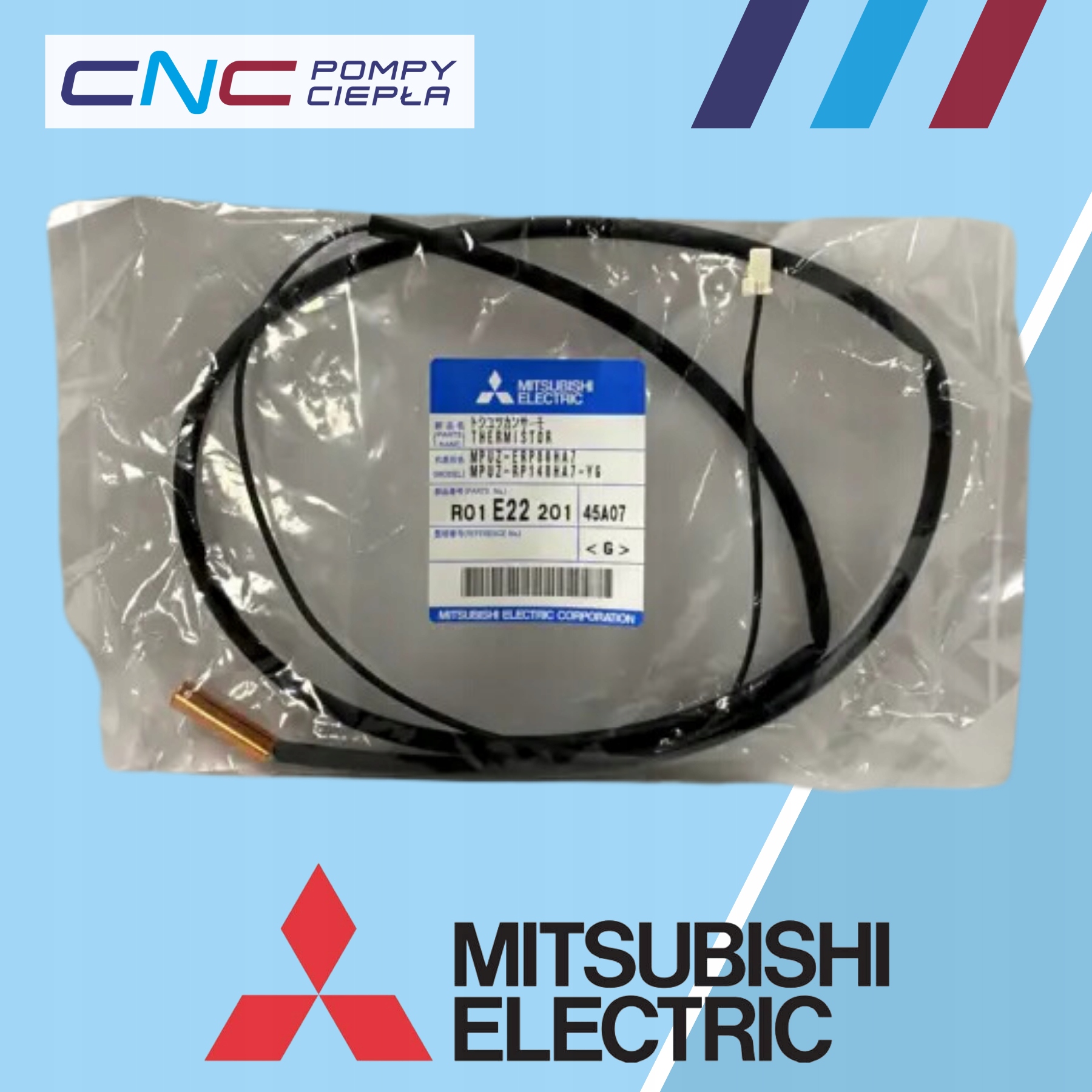 Mitsubishi Electric R01E35201 494703 termistor NTC wysokiej dokładności “discharge”
