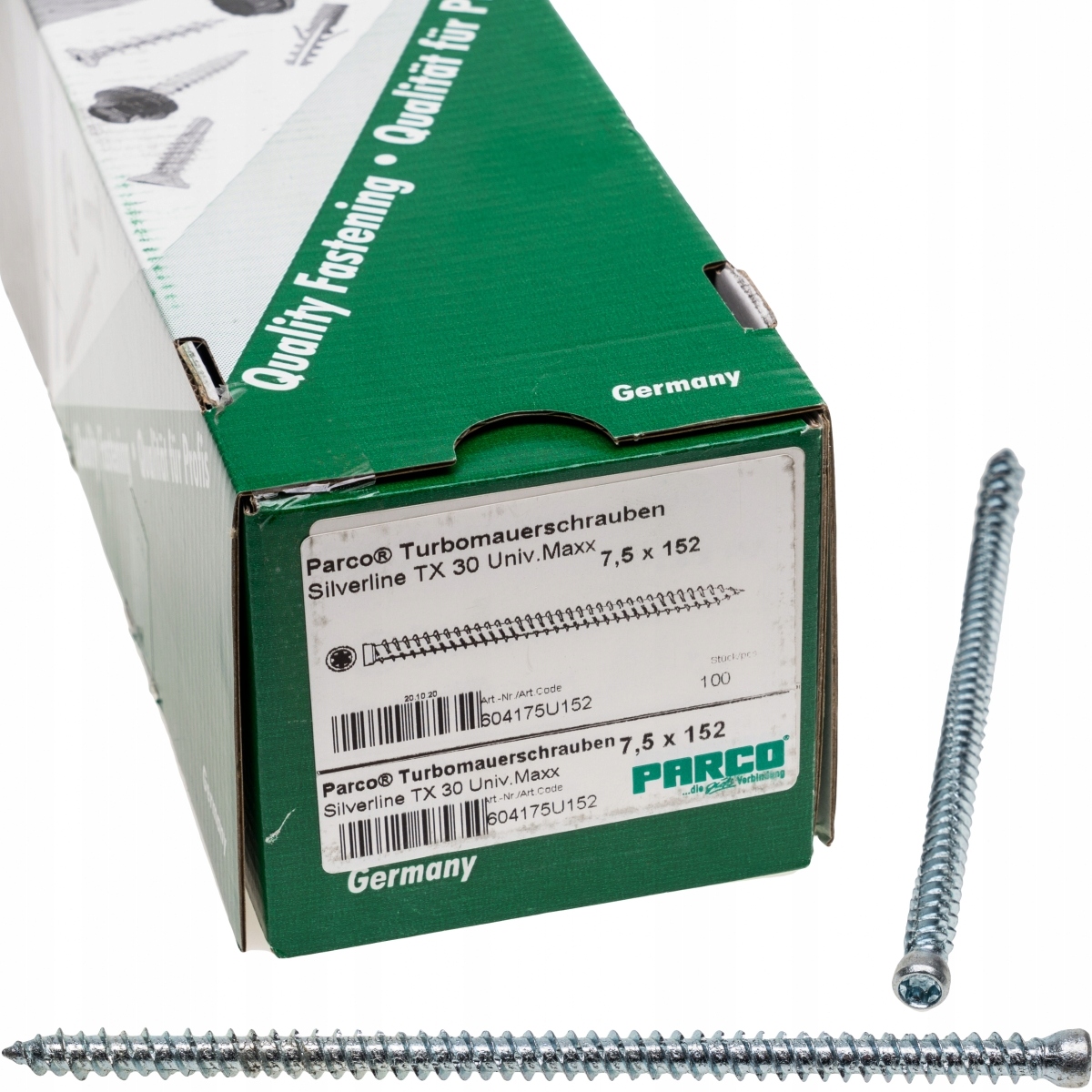 

Wkręty 7,5x152 TX30 walcowy ościeżnic okien 100szt