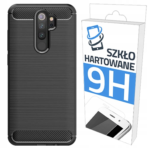 

Etui Carbon + Szkło Do Xiaomi Redmi Note 8 Pro