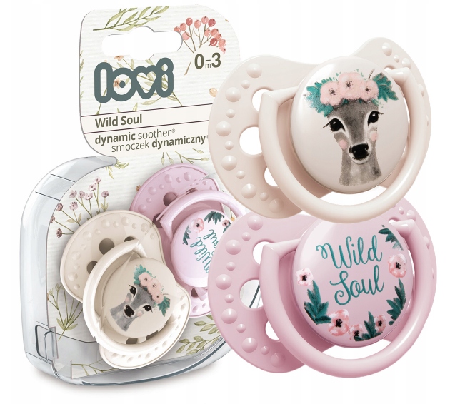 LOVI SMOCZEK DYNAMICZNY 0-3M 2SZT WILD&SOUL