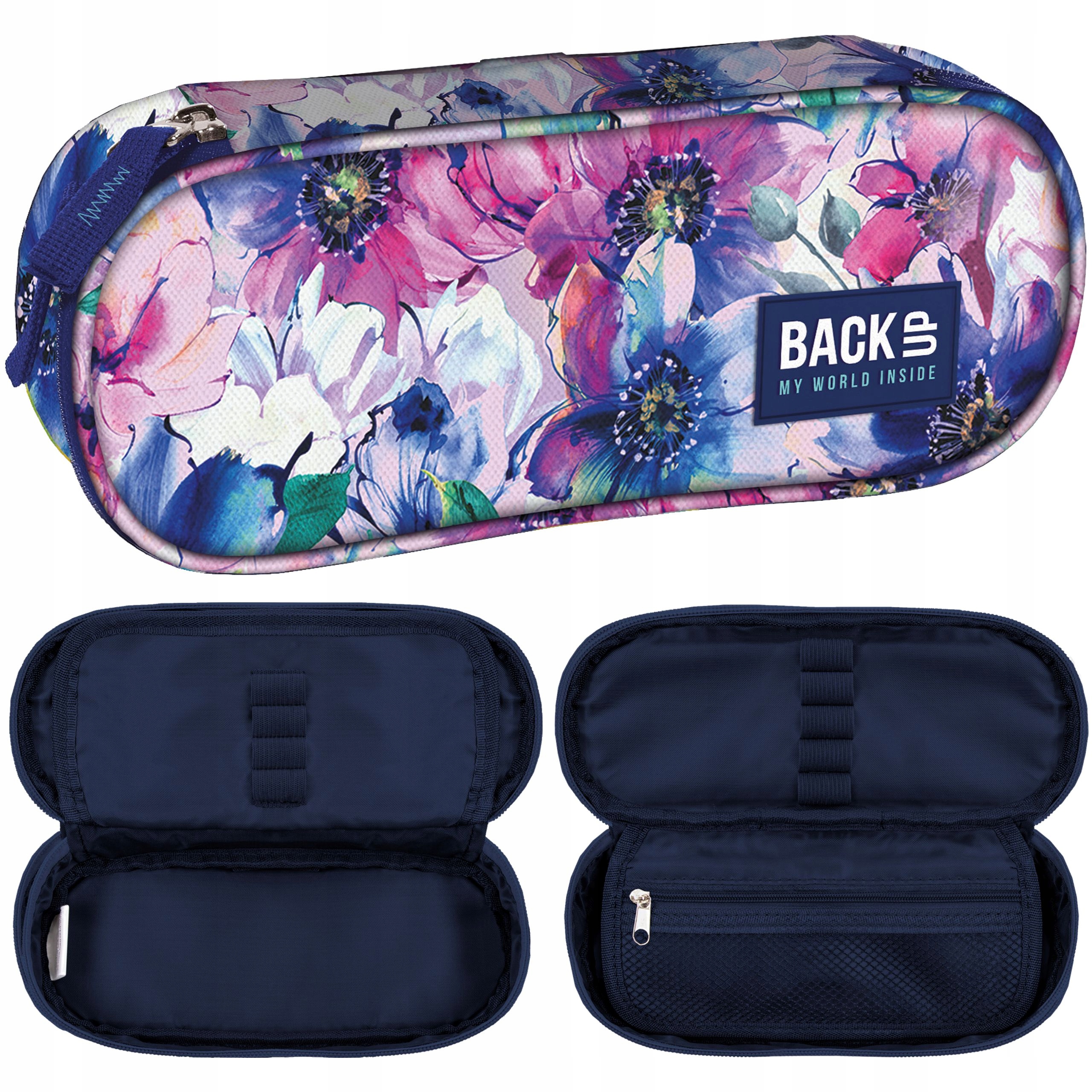 

Piórnik Szkolny Saszetka Usztywniana Etui Backup