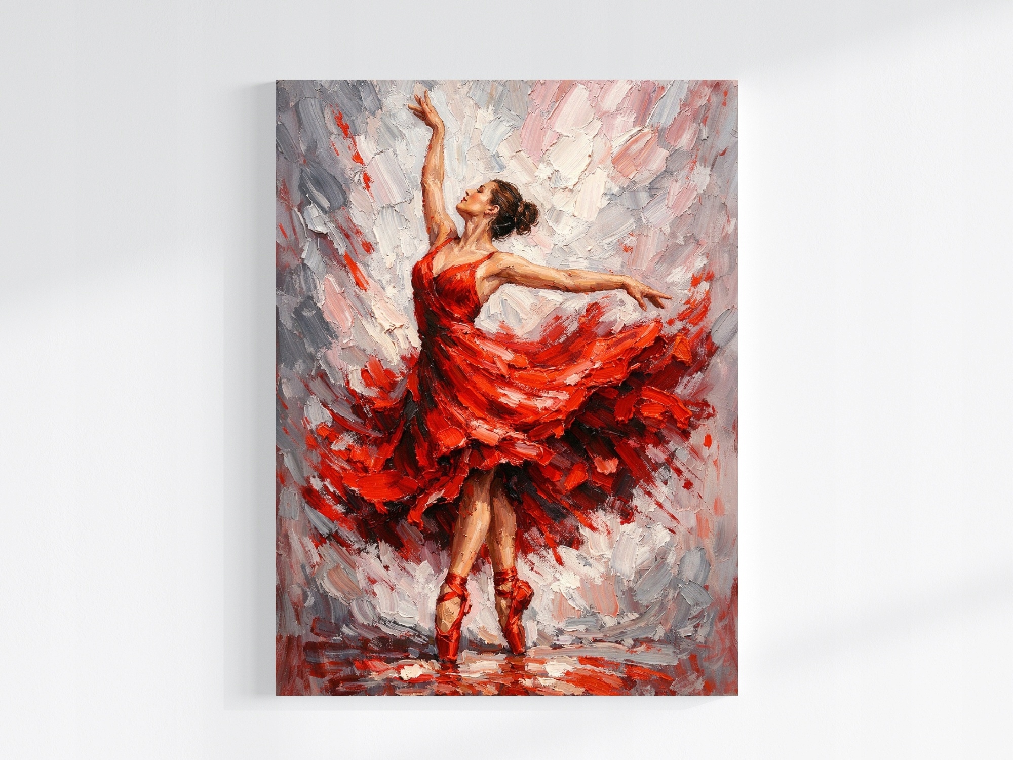 Obraz Na Plátně Canvas Tanec Balet Pohyb Žena Tanečnice Balerína 75x100