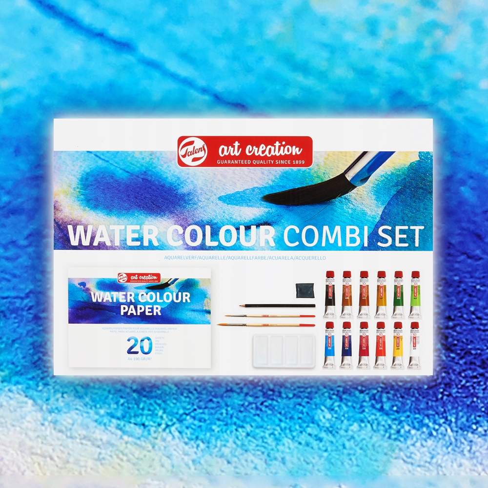 Sada Art Creation Combi akvarelový set 20 el