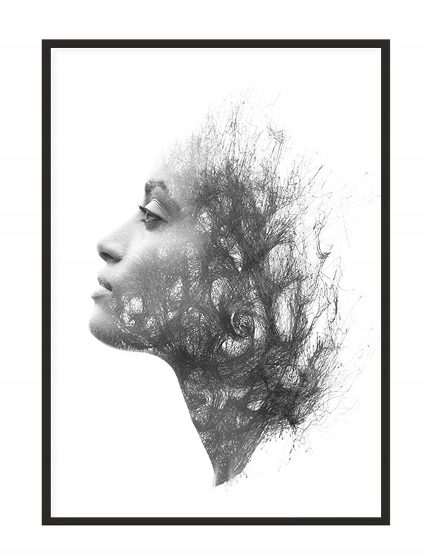 

Obraz Plakat W Ramie 53x73 cm Dziewczyna P1425
