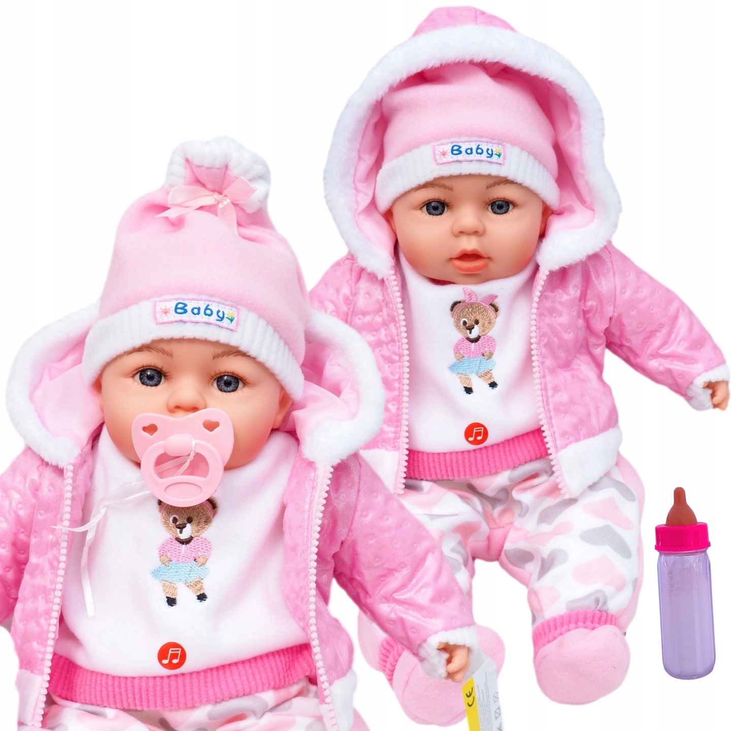 UBRANKA DLA LALKI 45 CM BOBAS BABY ŚPIOSZKI ZESTAW CIUSZKI KOMPLET Marka Adar