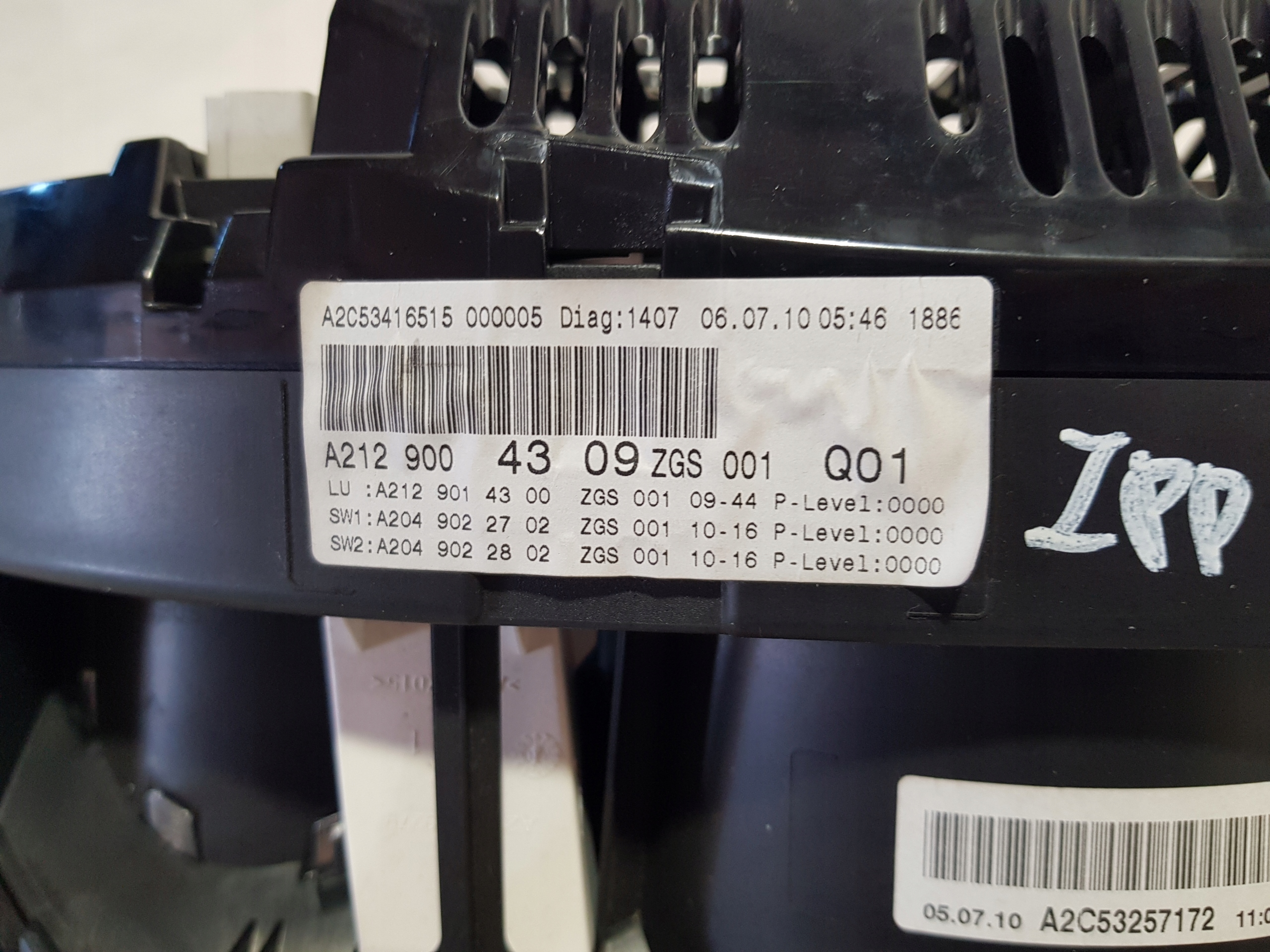 dials dials MERCEDES W212 W207 2129004309