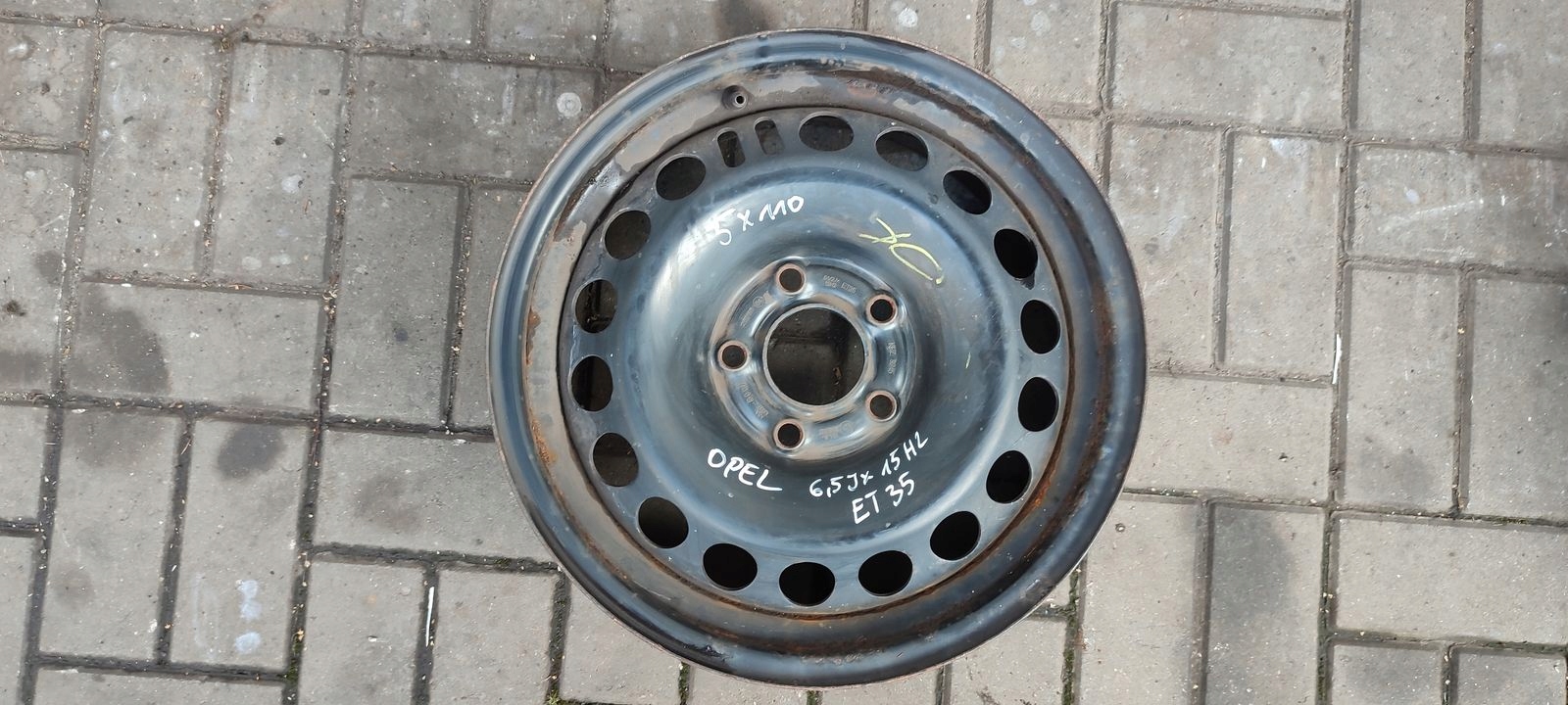 disk stalowa Opel 5x110 6,5Jx15H2 ET50