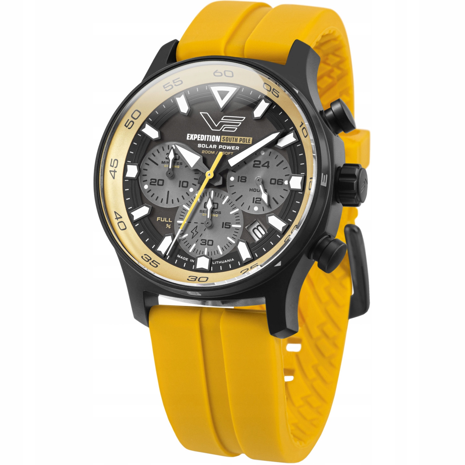 Pánské Hodinky Vostok Europe VR42-592C763SY žluté