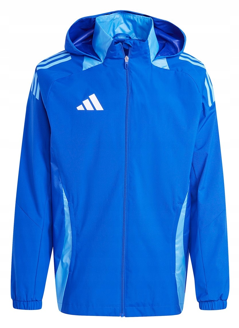 Bunda Adidas Teamwear Tiro 24 Competition All-weather modrá vel. S