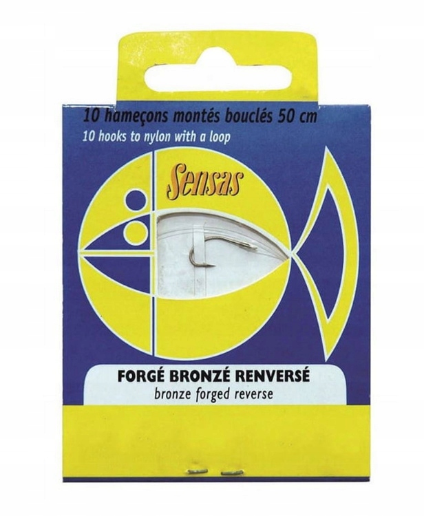 Gotowe Przypony Sensas Forge Bronze 50cm r7 10szt