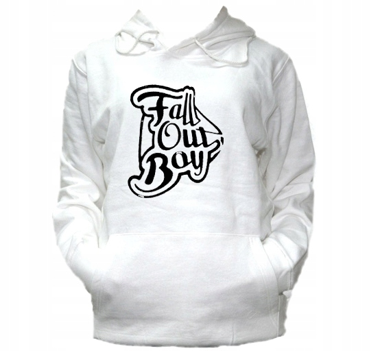 

Xs Bluza Kaptur Damska Fall Out Boy Punk Fob Wzór