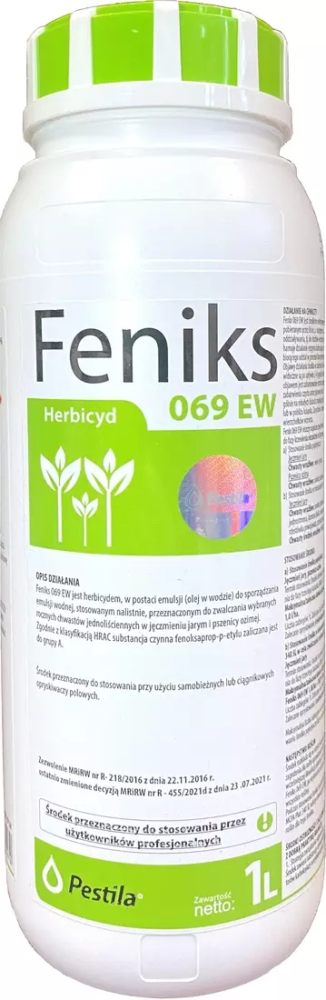Feniks 069EW 1l Pestila fenoksaprop-P-etylu, owies głuchy, miotła zbożowa