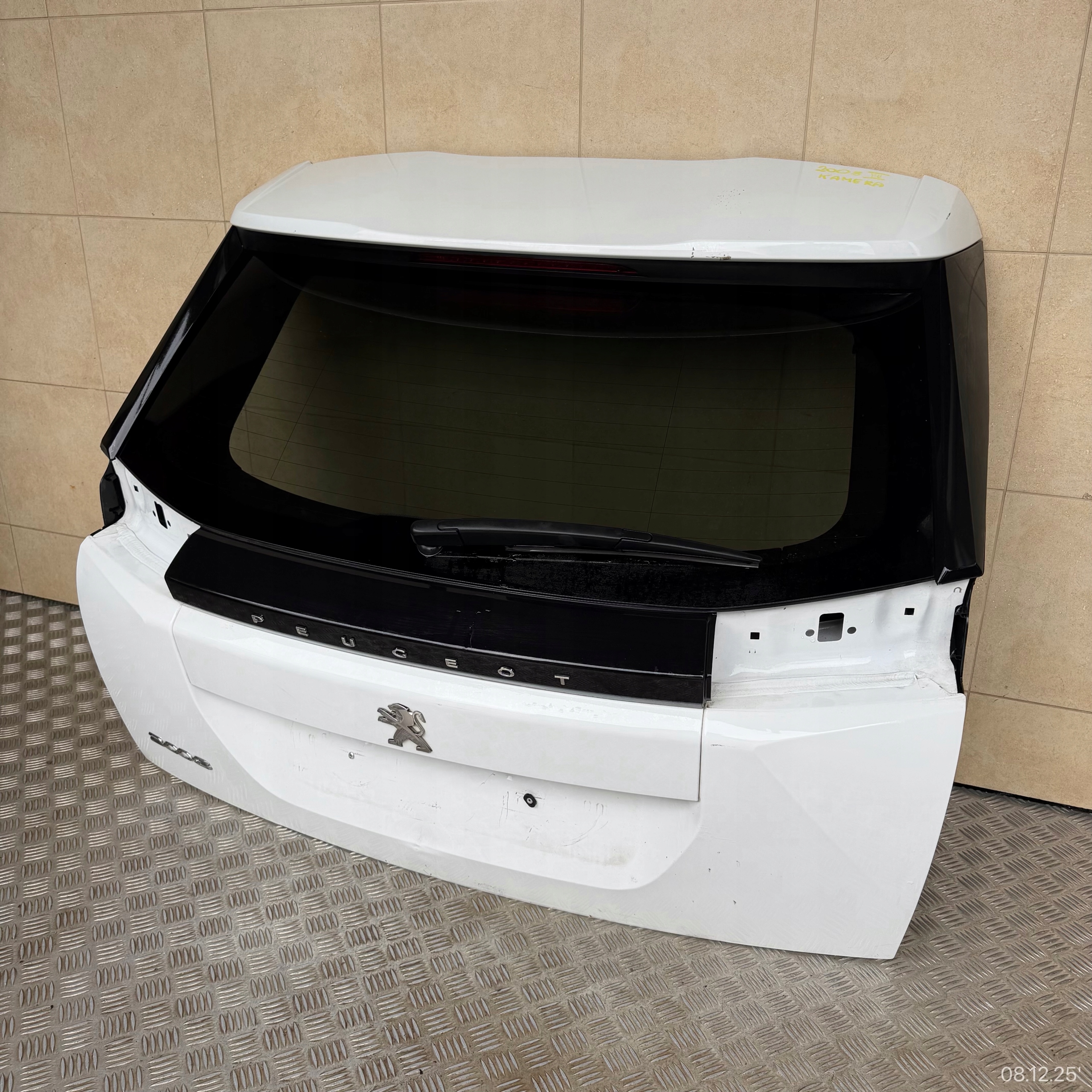 boot doors complete PEUGEOT 2008 II KAMERA