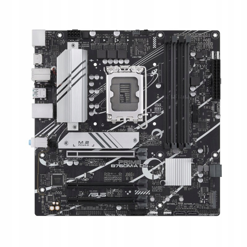 Płyta Główna Asus Prime B760M-A D4-CSM mATX dla Intel Core 12-14 gen.